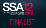 Reached the Final for a CRM Award in the Software Satisfaction Awards 2012